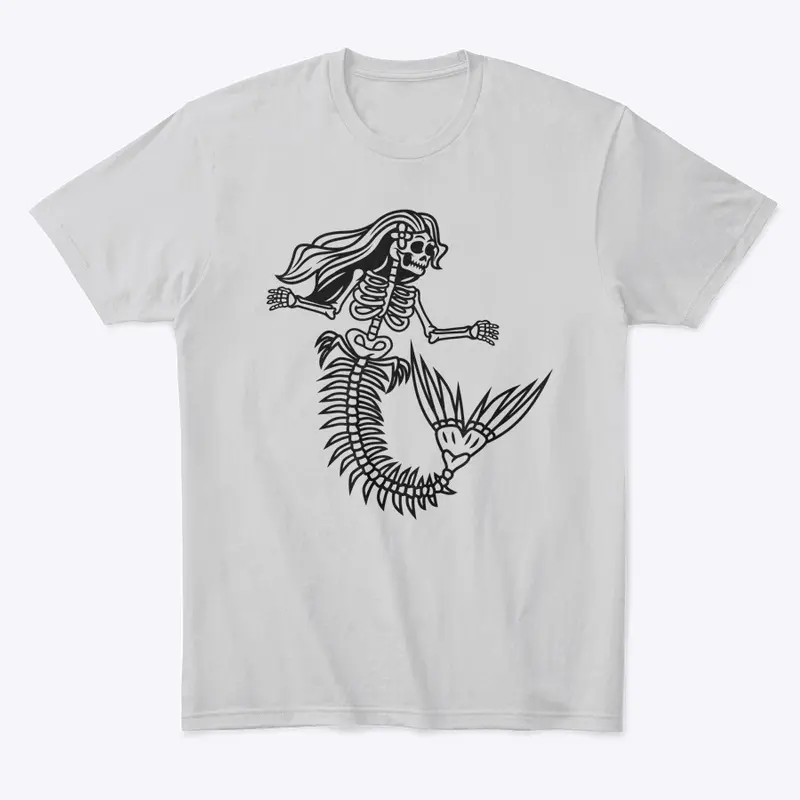 Mermaid Skeleton 